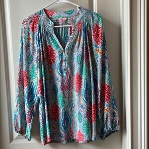 Lilly Pulitzer- Colorful Women's Top